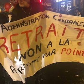 Parigi, sciopero e manifestazione nazionale2