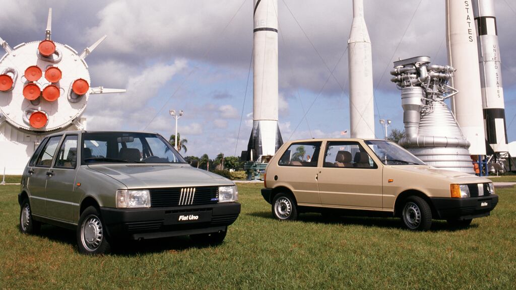 Fiat Uno, da Cape Canaveral all’orbita del mercato