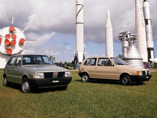 Fiat Uno, da Cape Canaveral all’orbita del mercato