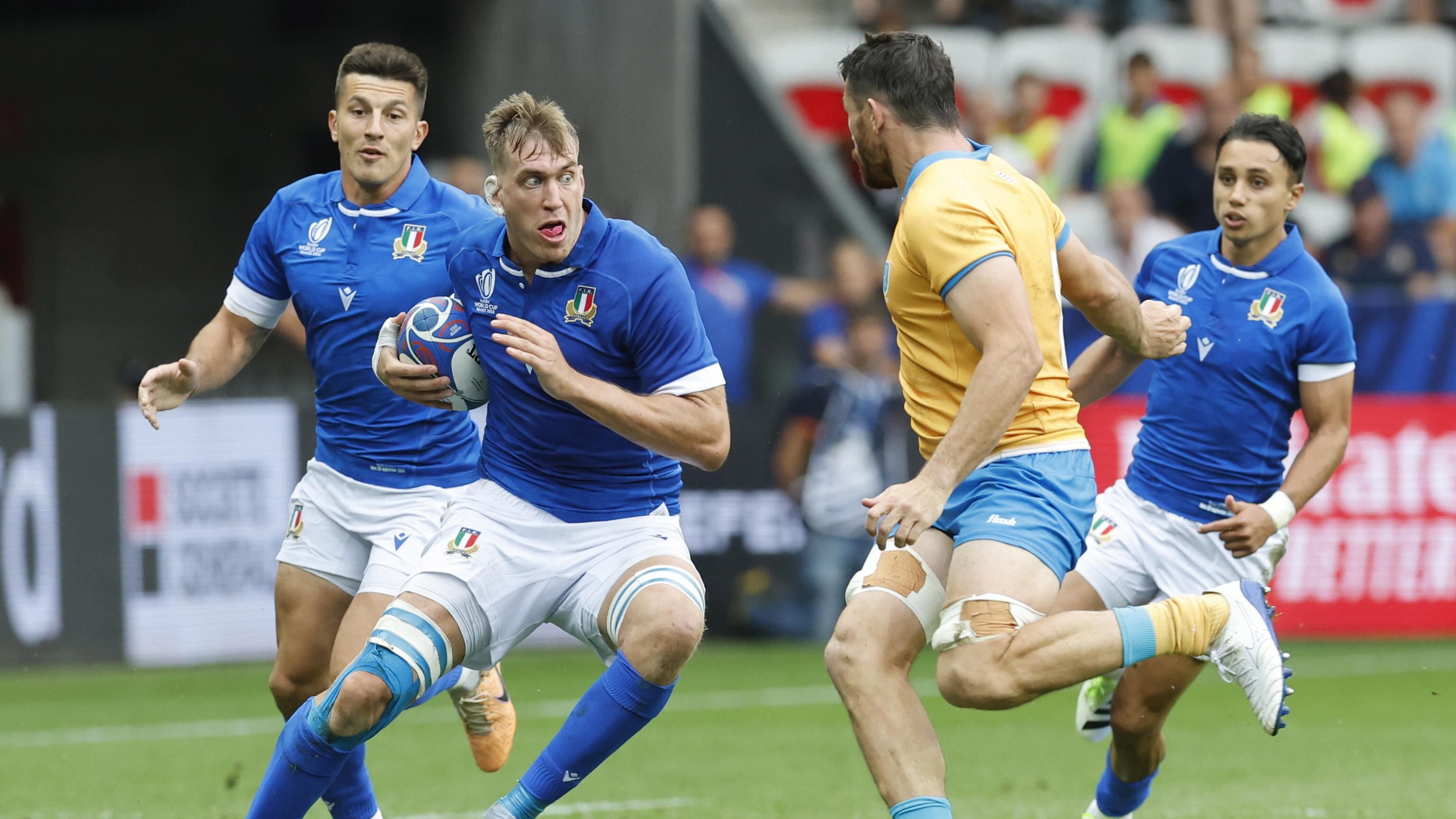 L'Italia dell'ovale ribalta l'Uruguay