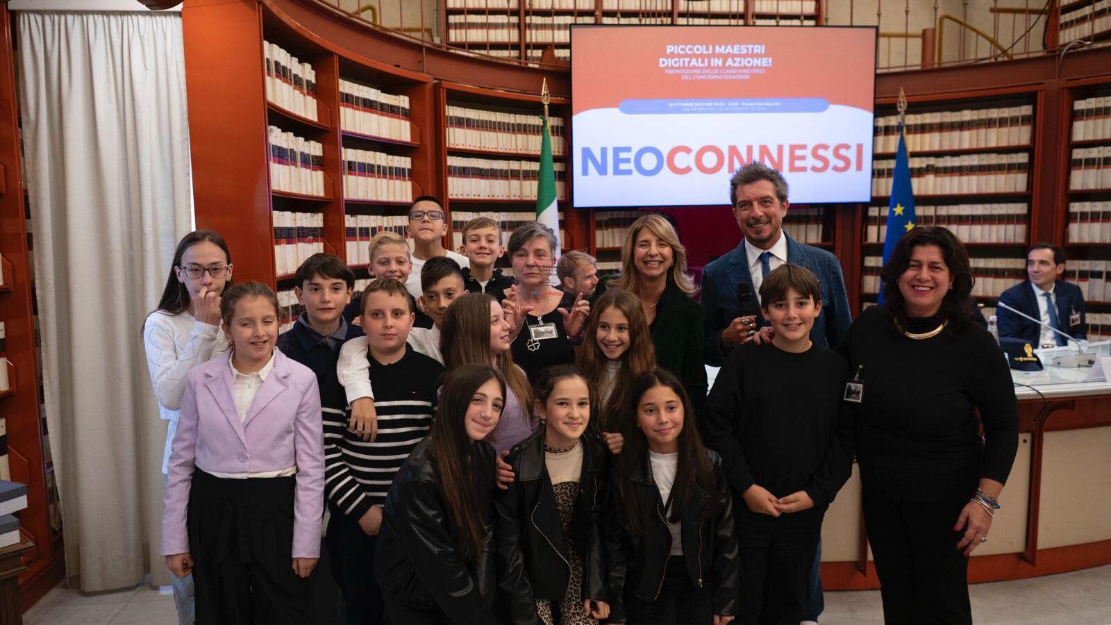 NeoConnessi, premiate le scuole vincitrici alla Camera dei deputati