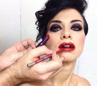 Dolcenera, bodypainting per la cover del nuovo album 4
