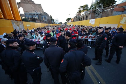 Roma blindata per la Via Crucis 10