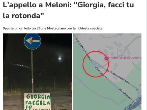 Roma, l’incrocio killer e l’appello alla Meloni: "Giorgia, faccela tu la rotonda"