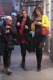 Belen fa shopping nel quadrilatero della moda 4