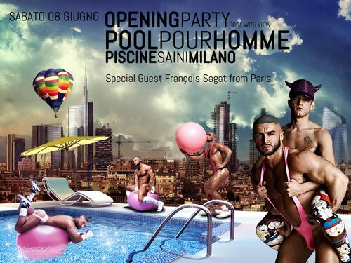 L'ultimo tuffo del Comune Festa gay alla piscina Saini