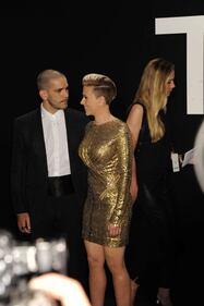 Oscar, Scarlett Johansson sfoggia il look rasato 14
