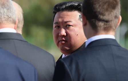 L'incontro tra Putin e Kim Jong Un al cosmodromo di Vostochny in Russia 7