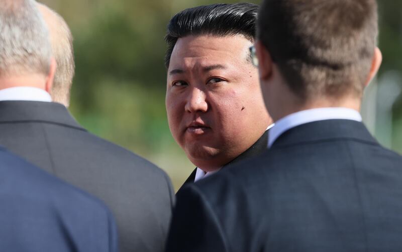 L'incontro tra Putin e Kim Jong Un al cosmodromo di Vostochny in Russia 7