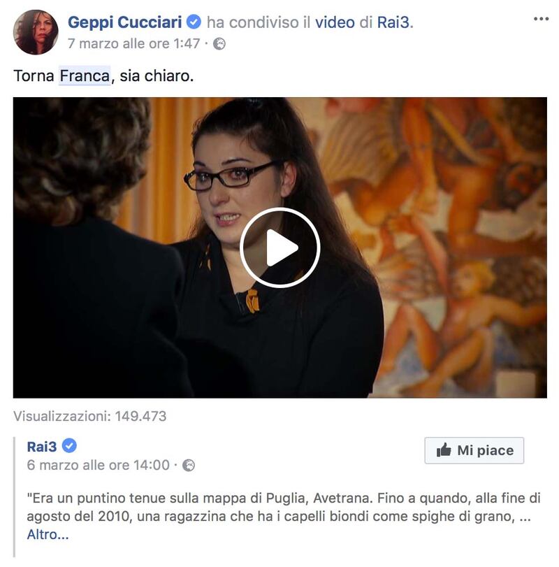 Franca Leosini, social in delirio per lei 4