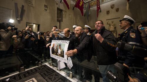 Roma, le proteste M5S 2