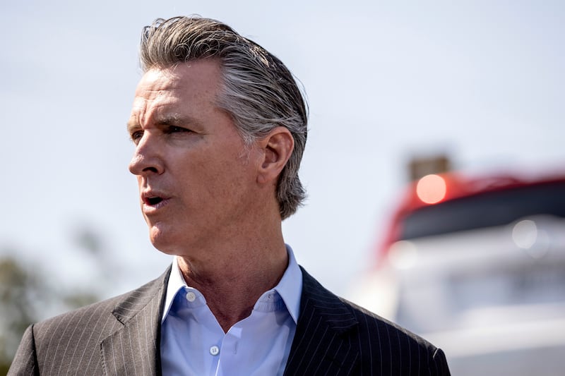 Il governatore della California Gavin Newsom