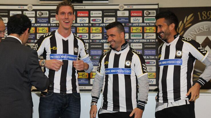 Michael Nino l'imbianchino scende in campo con l'Udinese