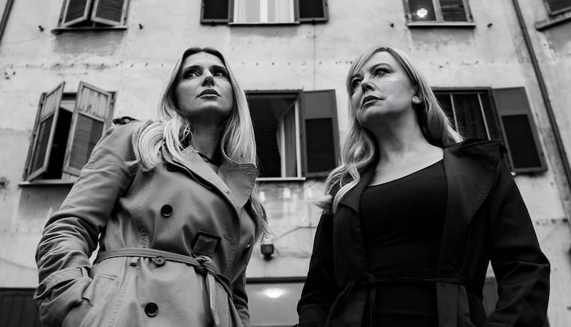 Le registe Triggiani e Loi (Foto di Sibilla Mercuri)