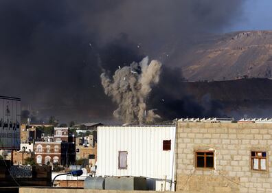 Guerra in Yemen, gli effetti dei bombardamenti dell'Arabia Saudita 24