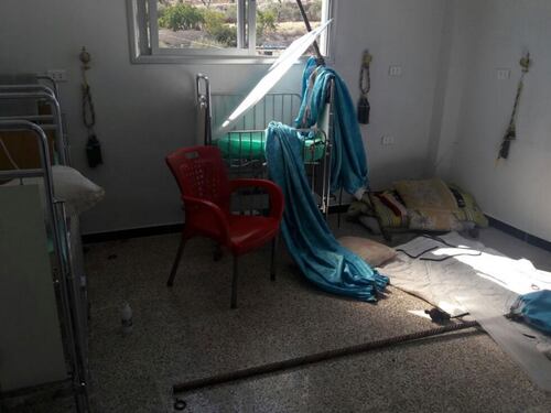 Bombe su un ospedale ostetrico