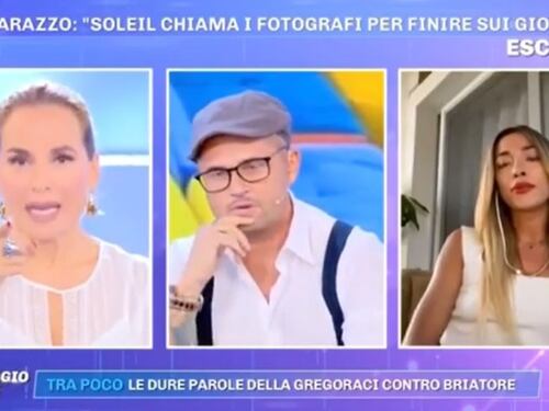 Barbara d'Urso asfalta Soleil Sorge in diretta: "Qui decido io"