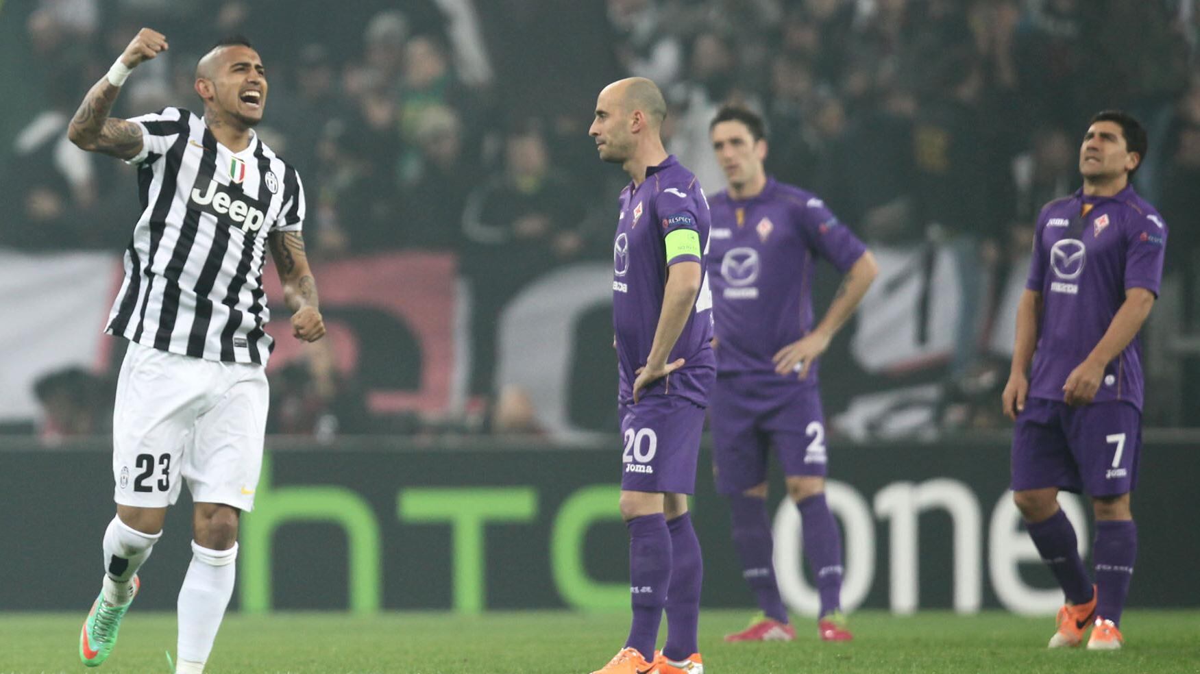 Vidal dà il via alla festa Ma poi ritorna Gomez