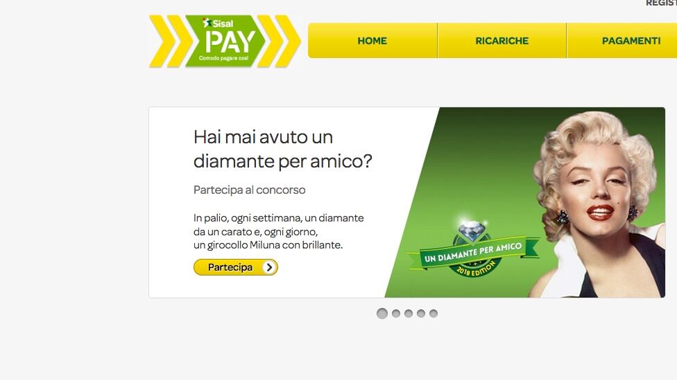 I pagamenti con SisalPay valgono un diamante