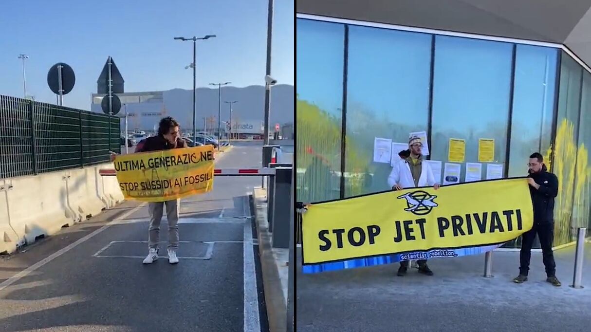 Assist dei giudici agli ecovandali: graziati per il blocco a Malpensa