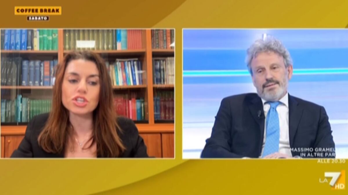 "Matricola". "Professorino". È scontro in tv tra Ceccardi e Parsi