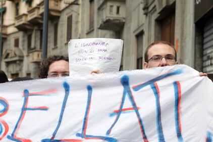 I ricercatori in piazza contro gli animalisti 1