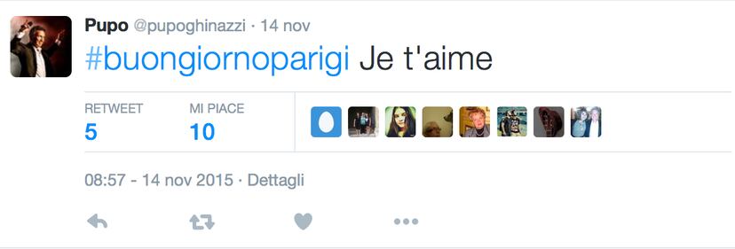 Attentati di Parigi: la reazione dei VIP su Twitter 30
