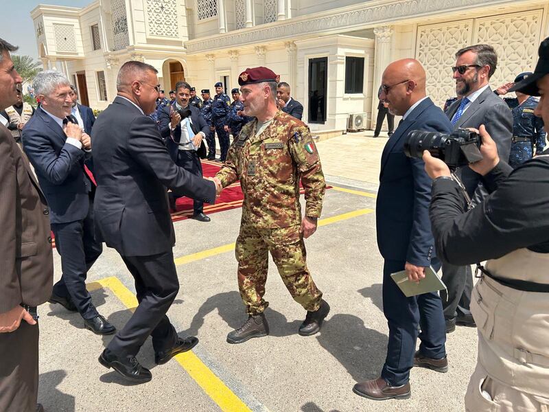 Generale Iannucci, il saluto ai contingenti nazionali in Kuwait e Iraq 6