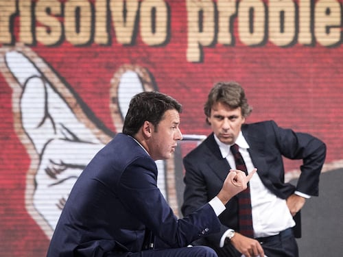 Porro: "Renzi mi scrisse: 'Non stare sereno'"