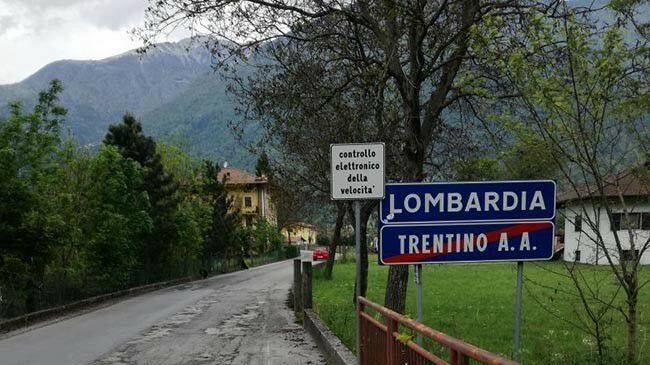 Questa foto virale spiega la differenza tra Trentino e Lombardia
