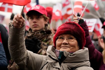 Danimarca in piazza per dire "no" a Trump: le immagini delle proteste per la Groenlandia 9
