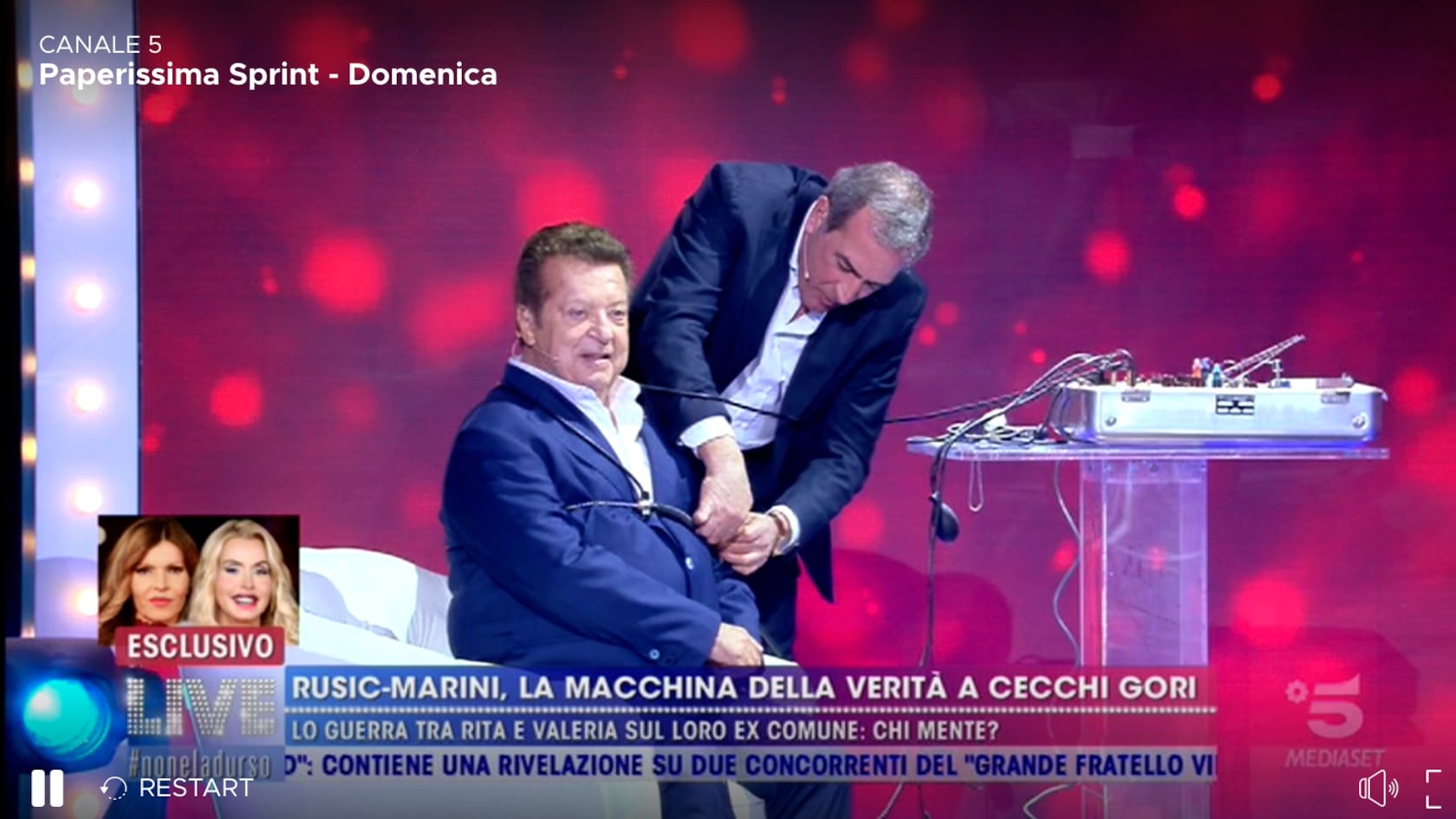Cecchi Gori alla macchina della verità: la donna più importante è Rita Rusic