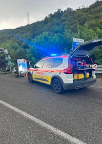 Incidente stradale Rieti-Terni