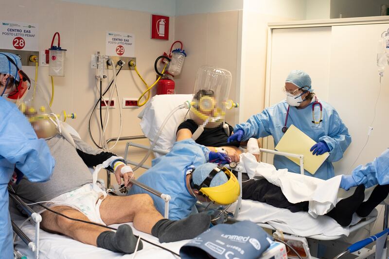 Nella rianimazione di Bergamo 2