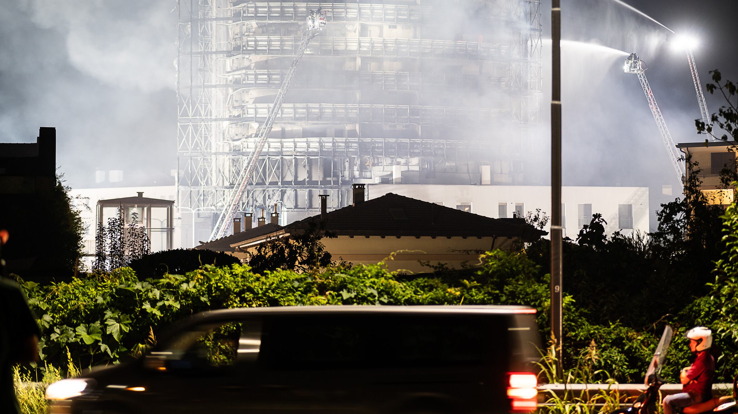 Grattacielo, sistemi antincendio guasti
