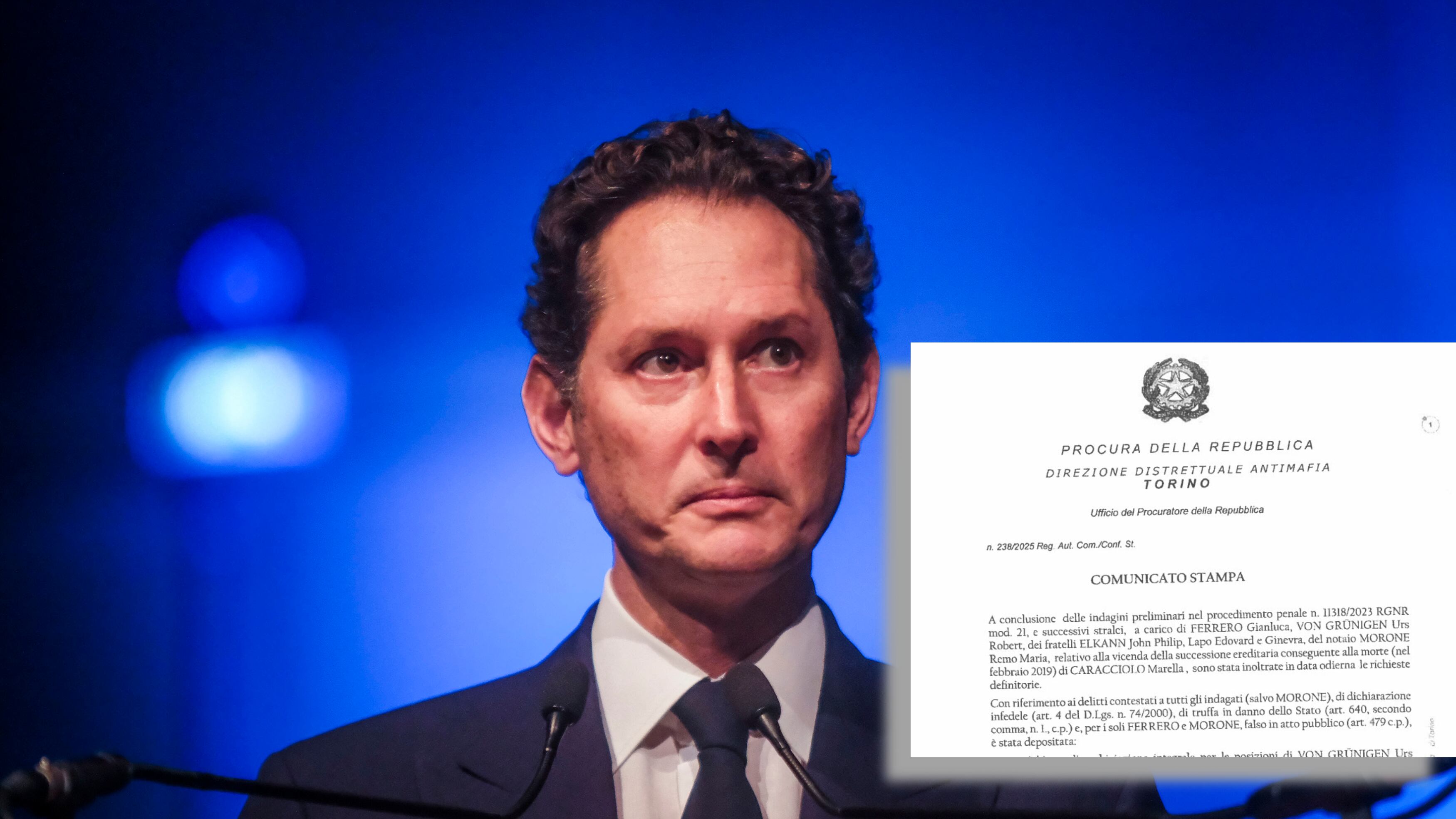 Evasione e truffa allo Stato, Elkann paga 183 milioni e chiede la messa alla prova