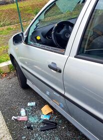 Monti Tiburitini, saccheggiate nella notte una decina di auto 1