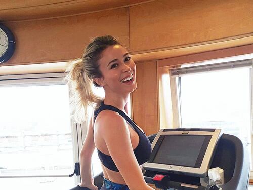 Diletta Leotta, allenamento sexy anche a Pasquetta