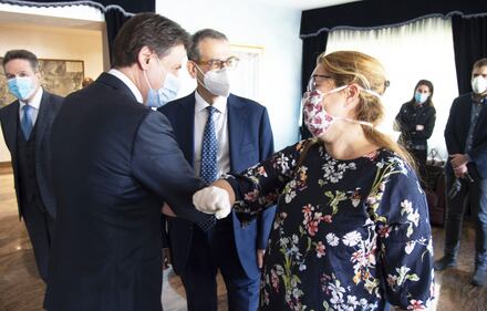 L'arrivo di Silvia Romano all'eroporto di Ciampino 9
