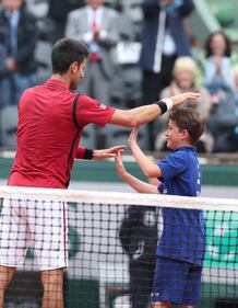 Lo splendido regalo di Djokovic al giovane raccattapalle 18