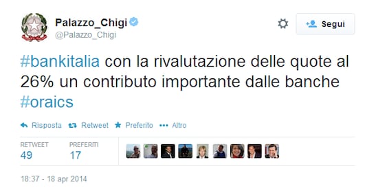In "10 tweet" le misure del governo 1