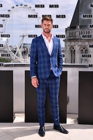 Chris Hemsworth a Londra per la presentazione di Men in Black  5