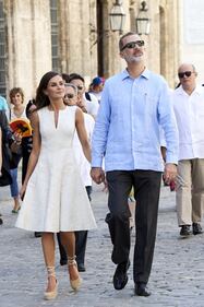 I reali di Spagna e la visita ufficiale a Cuba  1