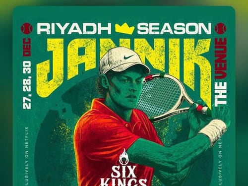 Sinner riparte dai petrodollari: sarà al Six Kings Slam di Riad