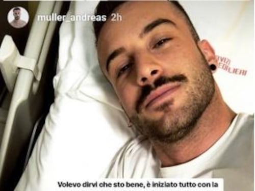 Amici, anche il professionista Andreas Muller finisce in ospedale