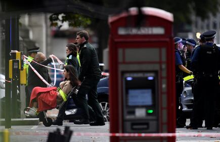 Londra, un'auto sulla folla davanti al museo di storia naturale 30