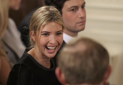 Melania e Ivanka Trump: moglie e figlia del presidente 7