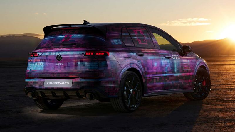 Volkswagen Golf GTI 2024 al CES di Las Vegas, guarda tutte le foto 8
