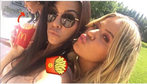 Kourtney Kardashian su Snapchat 6