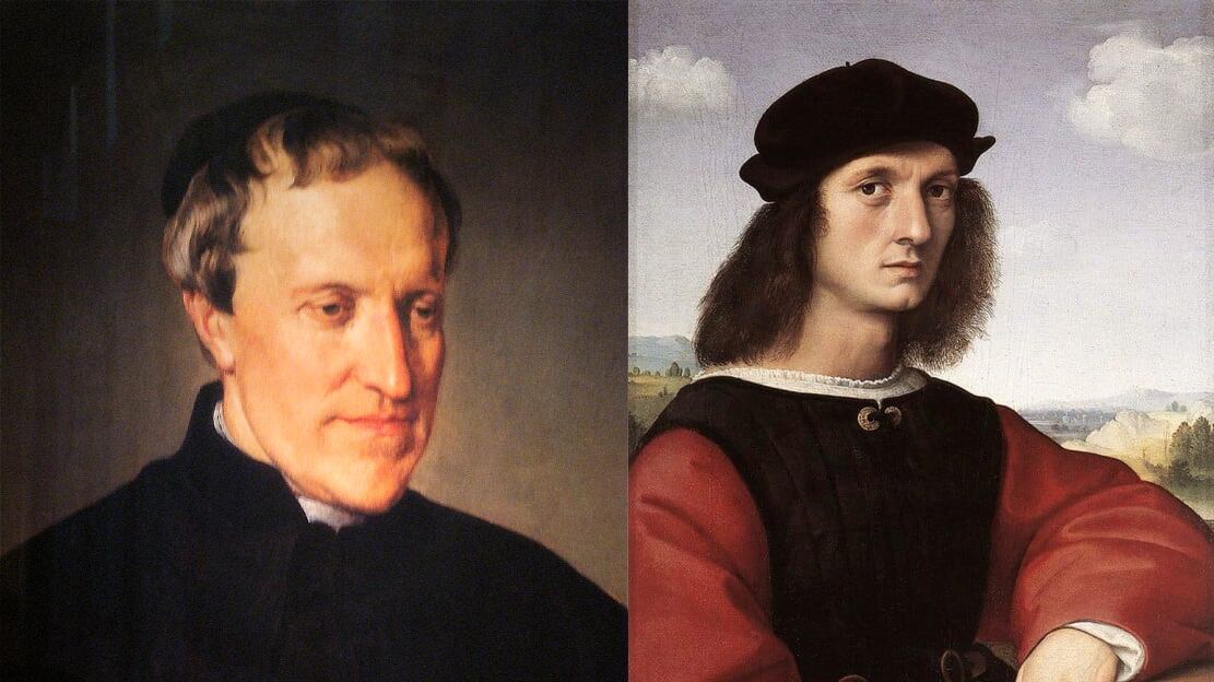 Il bello ideale e cristiano di Rosmini e Raffaello